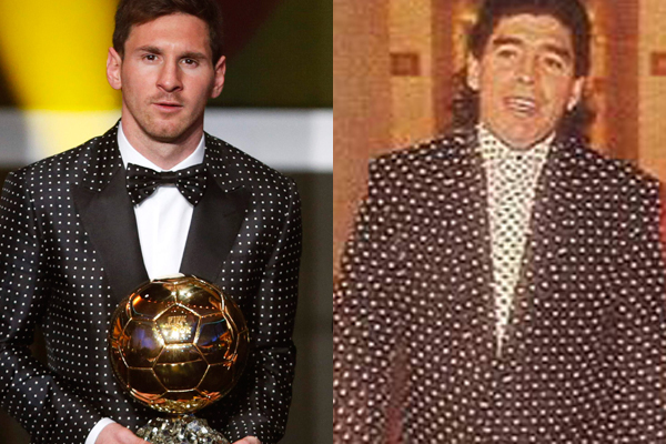 Archivo:Messi Maradona traje.jpg