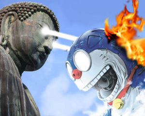 Archivo:Buddhakaizer vs Doraemon.jpg