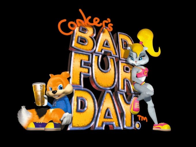 Archivo:Conker Bad Fur Day logo.jpg