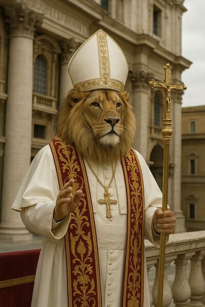 Archivo:León XIV libertario mileista.jpg