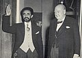 Selassie y Churchill