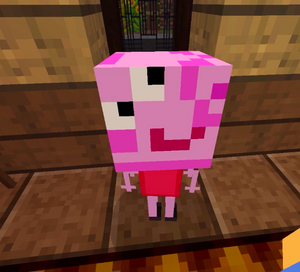 Imagen de Peppa Pig Minecraft.