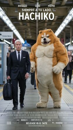 Siempre a tu lado, Hachiko.jpg