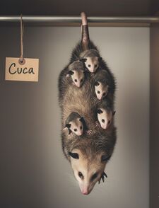 A la grande le puse Cuca