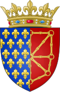 Arms of the Kingdom of France & Navarre (Ancien).svg