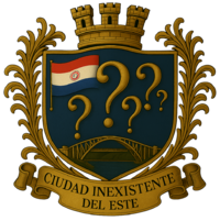Escudo de Ciudad del Este/Puerto Falopa (alias "El Walmart de Sudamérica")