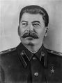 Stalin sonriendo.