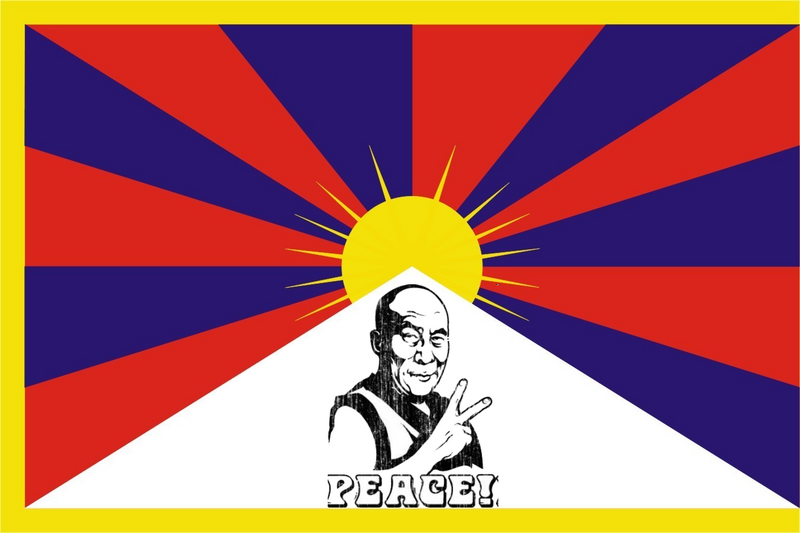Archivo:BanderaTíbet.png