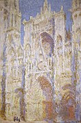 Rouen Cathedral, West Façade, Sunlight by Claude Monet (4990896545).jpg