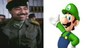 Tras que Mario se convirtiese en un líder bolquevique, Luigi no se quedó atrás y se convirtió en cierto dictador de Irak y máximo enemigo de los Estados Unidos durante los Años 90