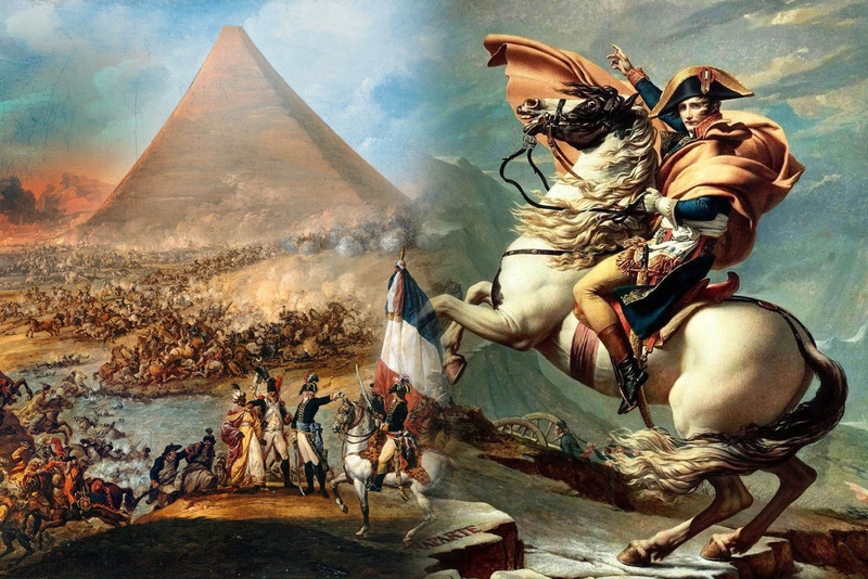 Archivo:Napoleón de vacaciones en Egipto.png