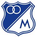 Escudo de Millonarios FC de Colombia.