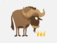 Png-transparent-sticker-wildebeest-drawing-adesivo.png