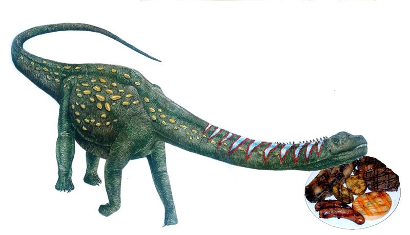 Archivo:Argentinosaurus Asado.jpg