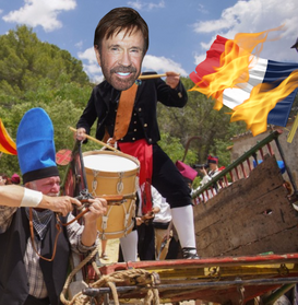 Chuck Norris me la pone dura