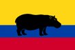 Bandera Hipopotamo Colombia.png