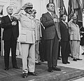 Selassie y Richard Nixon