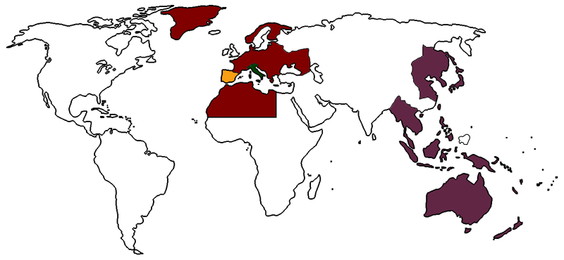 Archivo:Mapa de los Países del Eje del Bien.png