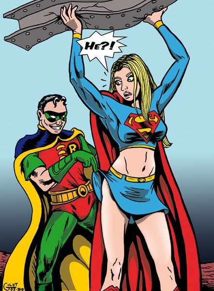 Archivo:Robin and supegirl.jpg