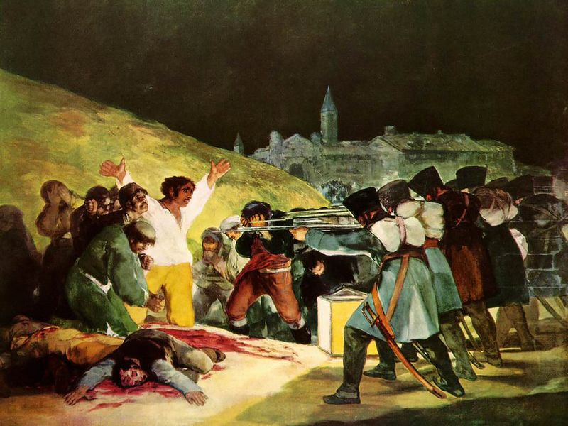 Archivo:Goya - Fusilamientos del 3 de mayo de 1808.jpg