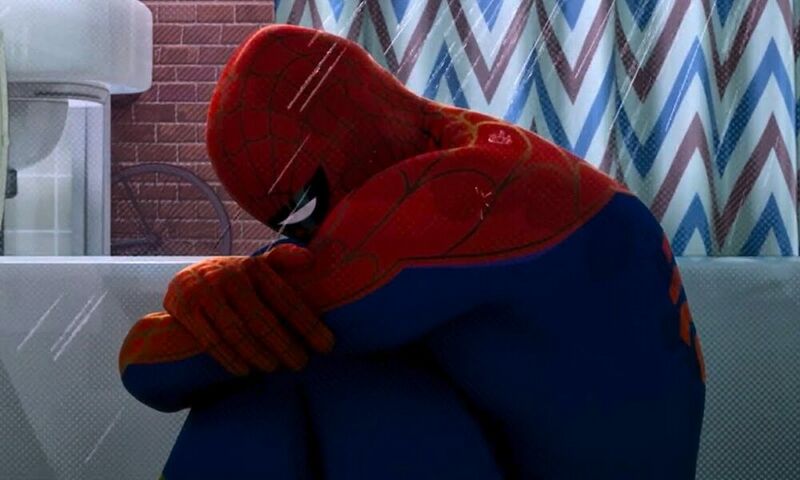 Archivo:Peter-Parker-Crying-Into-The-Spider-Verse.jpg