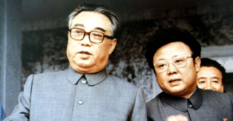 Archivo:Kim Il Sung Kim Jong Il.jpg