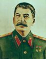 Stalin acoplándose a los tiempos modernos.[3]