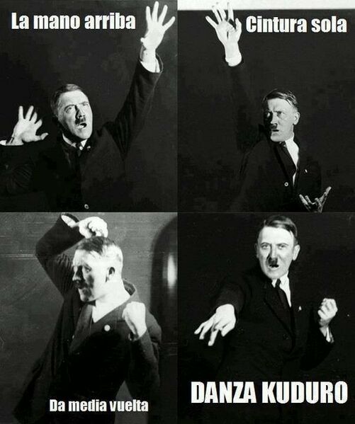 Archivo:Adolf Hitler bailando Danza Kuduro.jpeg