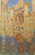 Claude Monet - Rouen Cathedral, Facade (Sunset).JPG