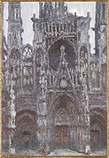 Claude Monet, The Portal of Rouen Cathedral, le Portal vu de face.jpg