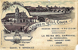 Postal Cali de Antaño y Puente Ortiz.JPG