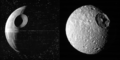 ¿Por qué Mimas y la Estrella de la Muerte se parecen tanto?