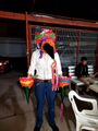 El Pibe Piñato Man, quién tiene la habilidad de cegar a las personas con una venda y hacer que golpeen por accidente a las personas cercanas.