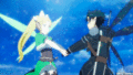 Kirito y su hermana en esforzada campaña por rescatar a Asuna.