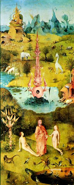 Archivo:Hieronymus Bosch - The Garden of Earthly Delights - The Earthly Paradise (Garden of Eden).jpg