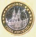 Česká euromince.