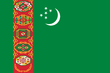 Turkmenistán – vlajka