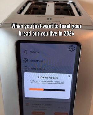 IoT Toaster se aktualizuje