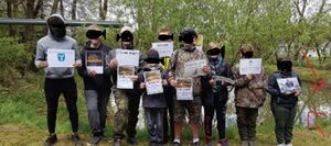 Fotografie Malého Mysliveckého rybníku z polanského zpravodaje 2021