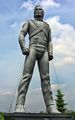 Monumentální cestovní socha Michaela I. Jacksona