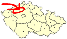 Koštice nad Ohří na mapě