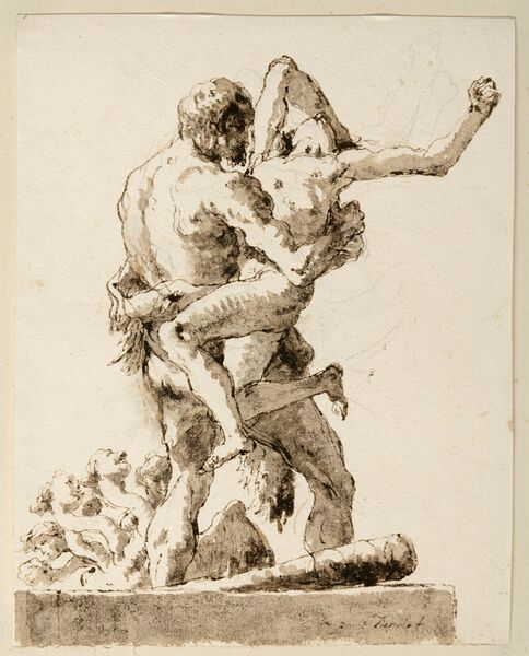 Soubor:Giovanni Domenico TIEPOLO Hercules and Antaeus.jpg