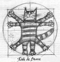 Kočka, jak si ji představoval Leonardo da Vinci