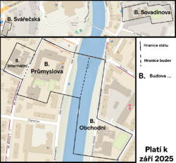 Mikrostát SŠEB – mapa