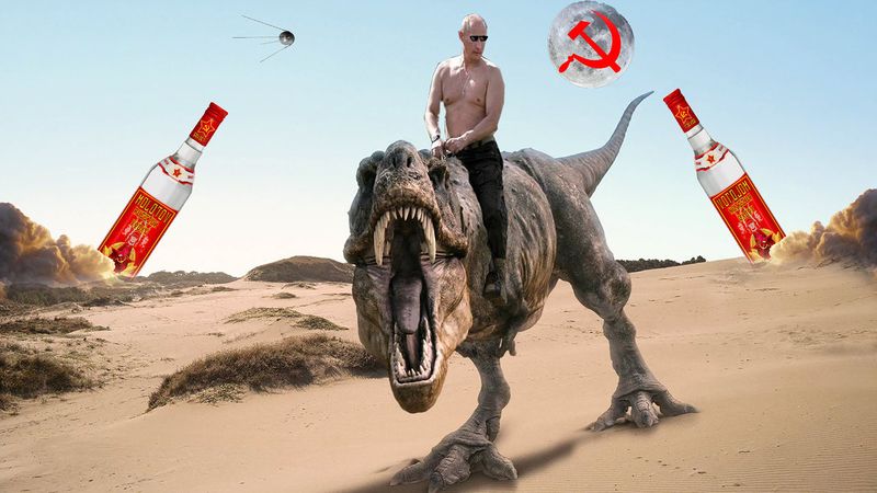 Soubor:Putin on t rex.jpg