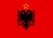 Albánská republika – vlajka