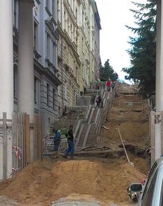 Stavba schodů