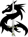 Dragon and sword.svg