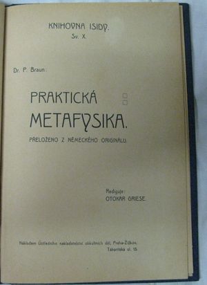 Metafyzika – Necyklopedie