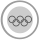 Stříbrná olympijská medaile